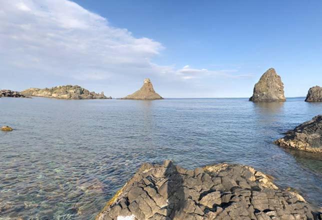 Il Vecchio Bastione Villa Aci Castello Exteriör bild
